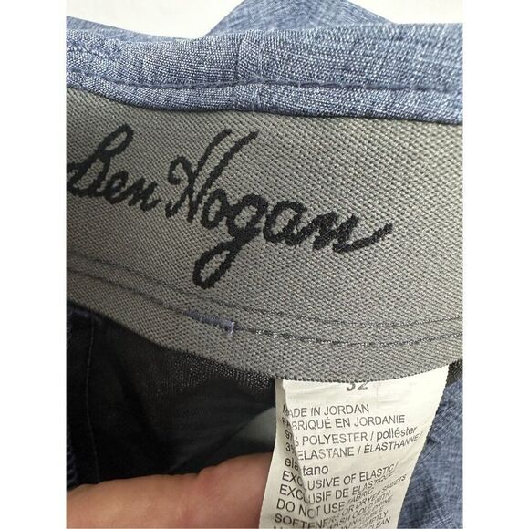 Ben Hogan Set of 2 Chino Shorts Gray Blue Size 32 - Picture 11 of 12